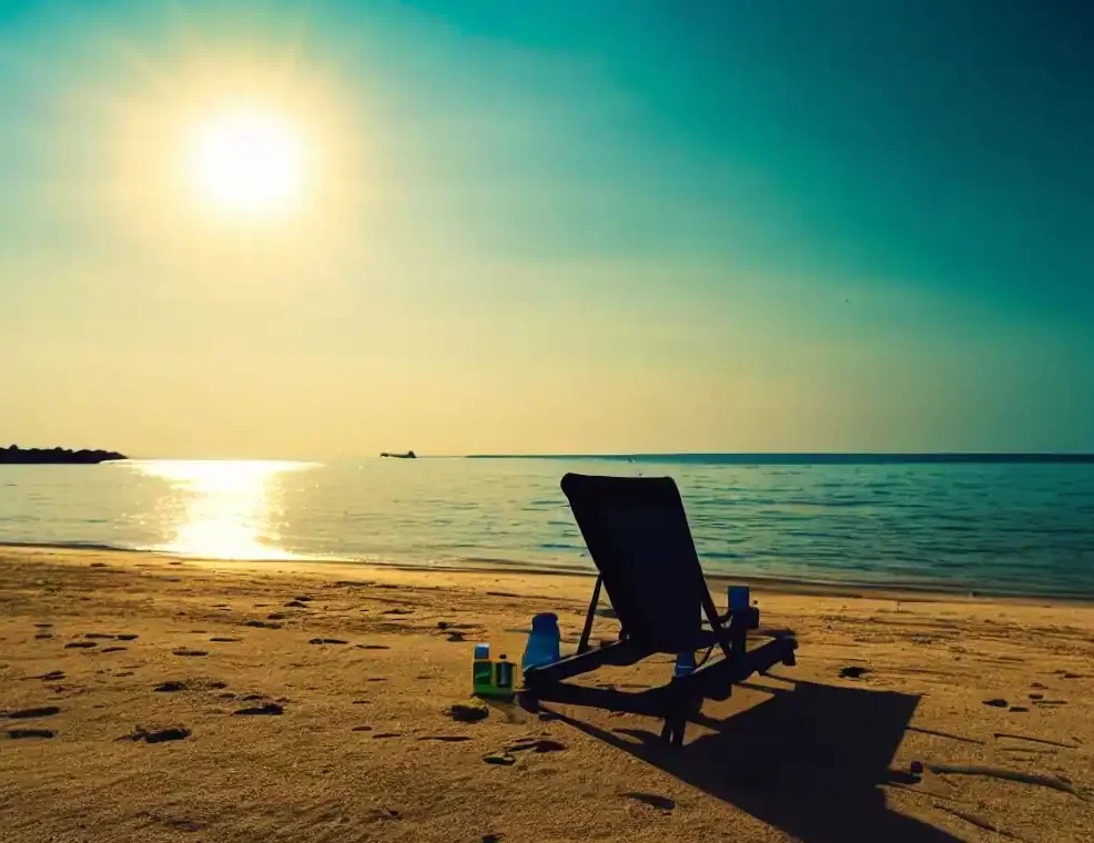 サンライズな浜辺