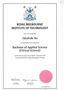 Bachelor of Applied Science